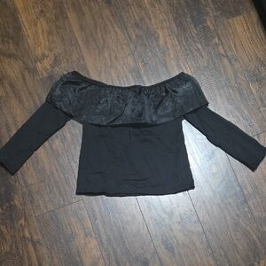 J. Crew Black Top